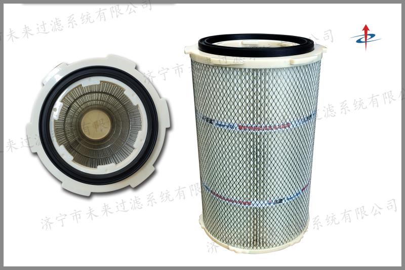 快拆式除尘开云在线-开云在线（中国）由经过成型加工处理的滤材、支撑骨架、上下端盖、橡胶密封圈组成